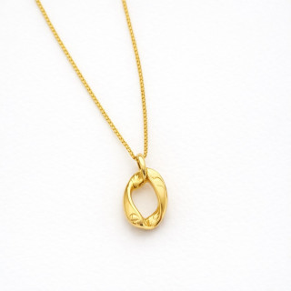 Collier femme avec pendentif irrégulier en Acier Inoxydable