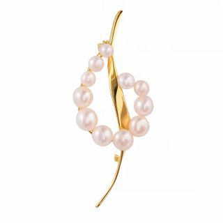 Broche élégante pour femmes couleur Or