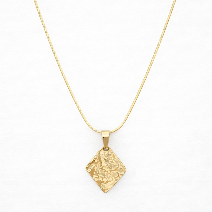 Collier femme en acier inoxydable, élégant