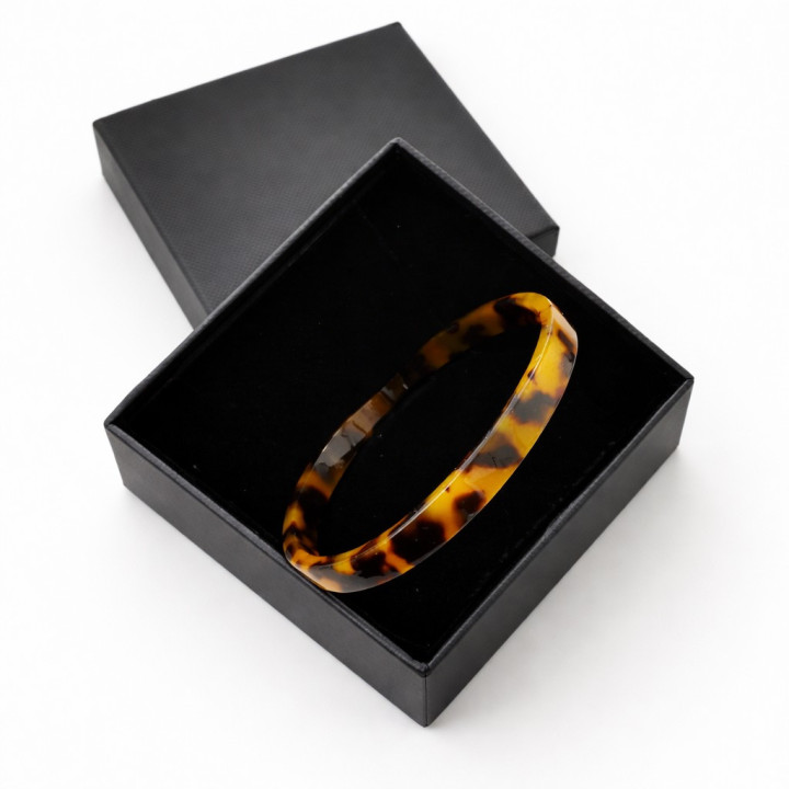 Bracelet pour femme avec imprimé léopard - élégants