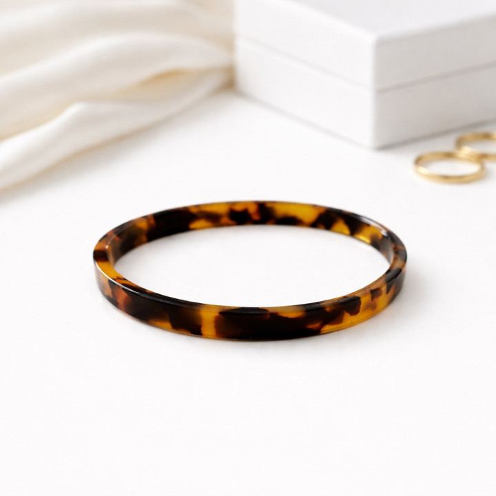 Bracelet pour femme avec imprimé léopard - élégants