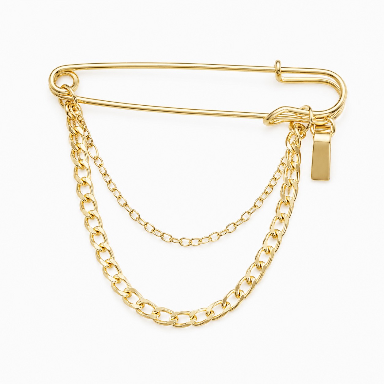 Broche Chaine dorée